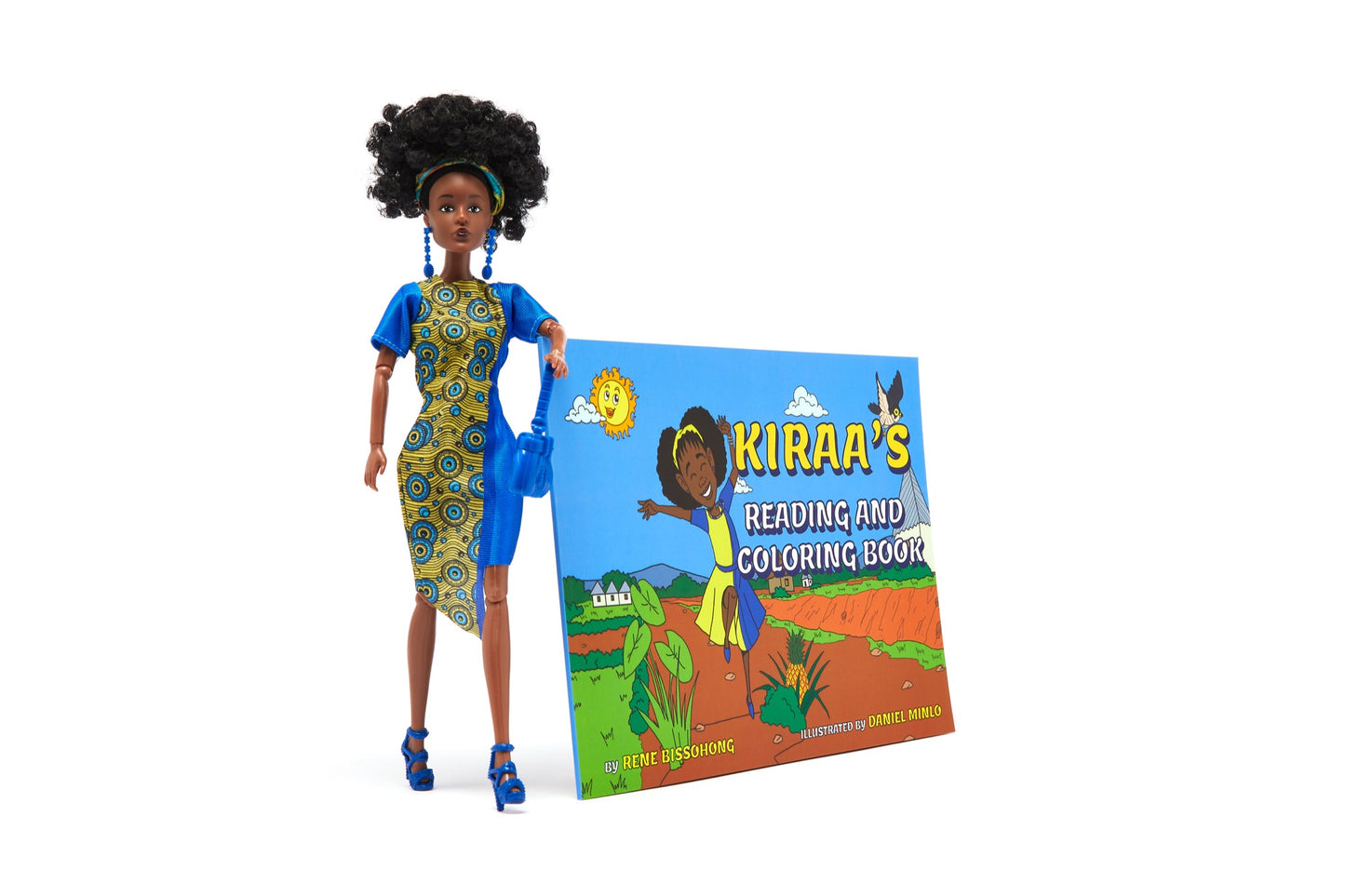 Kiraa Reading and Colouring Book – Nubian Princesses image 4