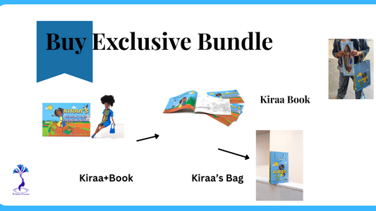 Kiraa Standard Bundle – Doll + Book + Gift Bag (Free EU Shipping)