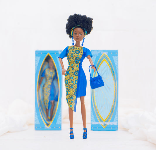 Kiraa Standard Bundle – Doll + Book + Gift Bag (Free EU Shipping)