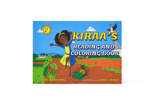 Kiraa Reading and Colouring Book – Nubian Princesses image 0